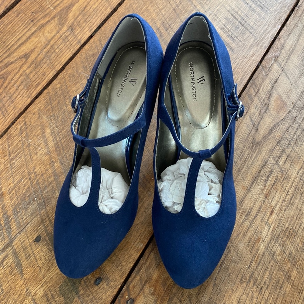 Worthington -Henley - Navy - Heel - 10M